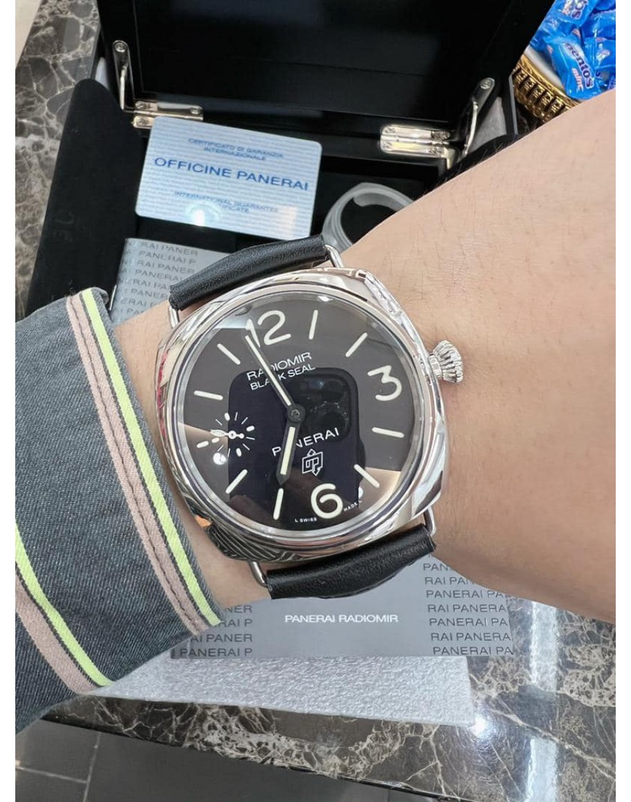 PANERAI RADIOMIR BLACK SEAL WATCH PAM00380 WATCH 45MM MANUAL